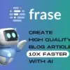 Frase is the all-in-one SEO and AI writing platform