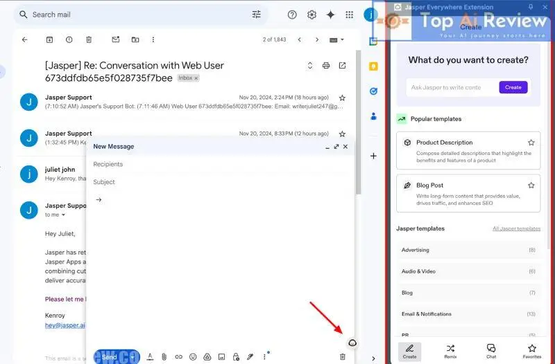 Jasper best AI writing tools